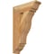 Ekena Millwork Funston Traditional Rough Sawn Bracket, Western Red Cedar, 4"W x 14"D x 22"H BKT04X14X22FST01RWR - alternate 1